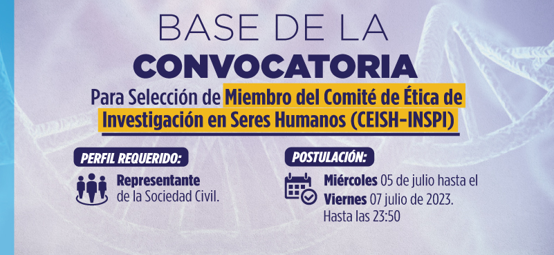 Base de convocatoria